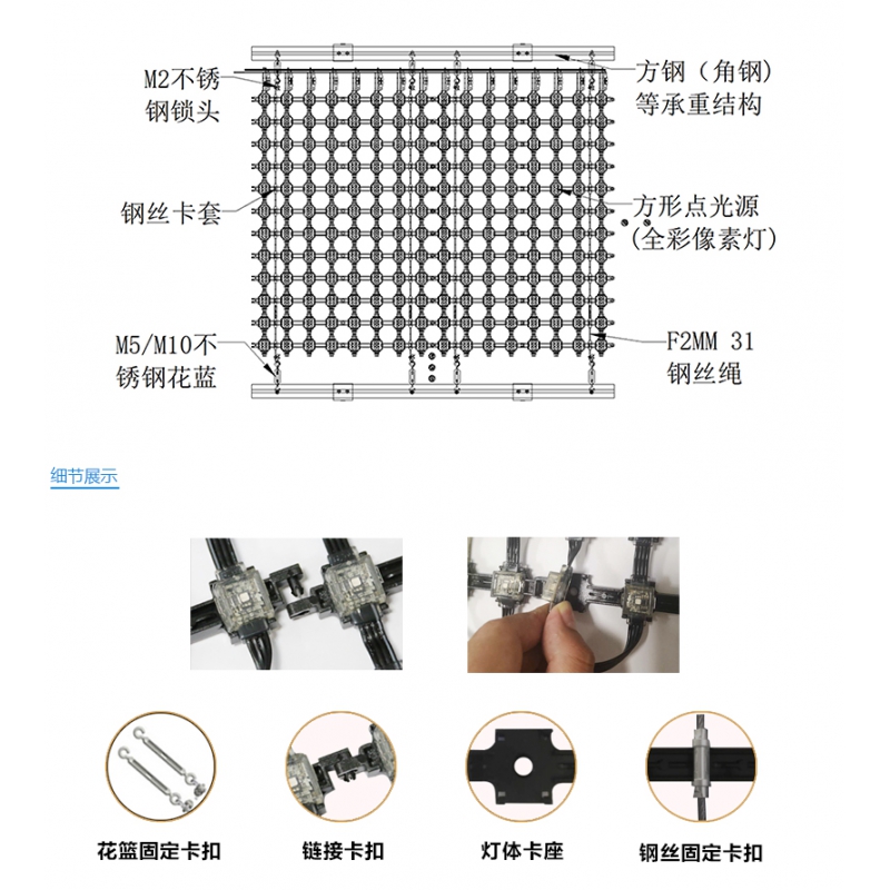 P38.5 LED 網(wǎng)格屏，LED網(wǎng)格軟屏，戶(hù)外LED網(wǎng)格屏